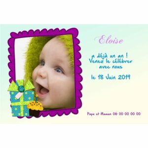 magnet anniversaire Eloise