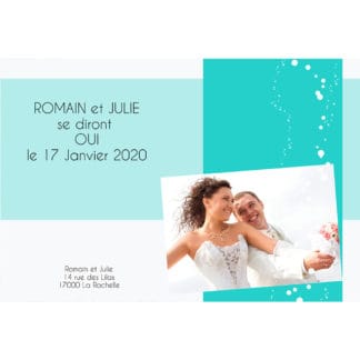 Save the date romain et julie
