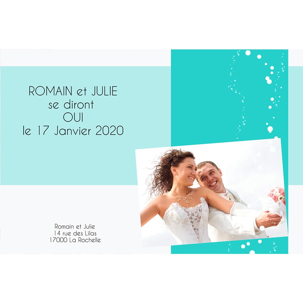 Save the date romain et julie