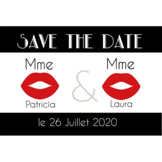Save the date Patricia et Laura