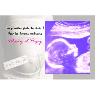 Annoncer votre grossesse avec un magnet