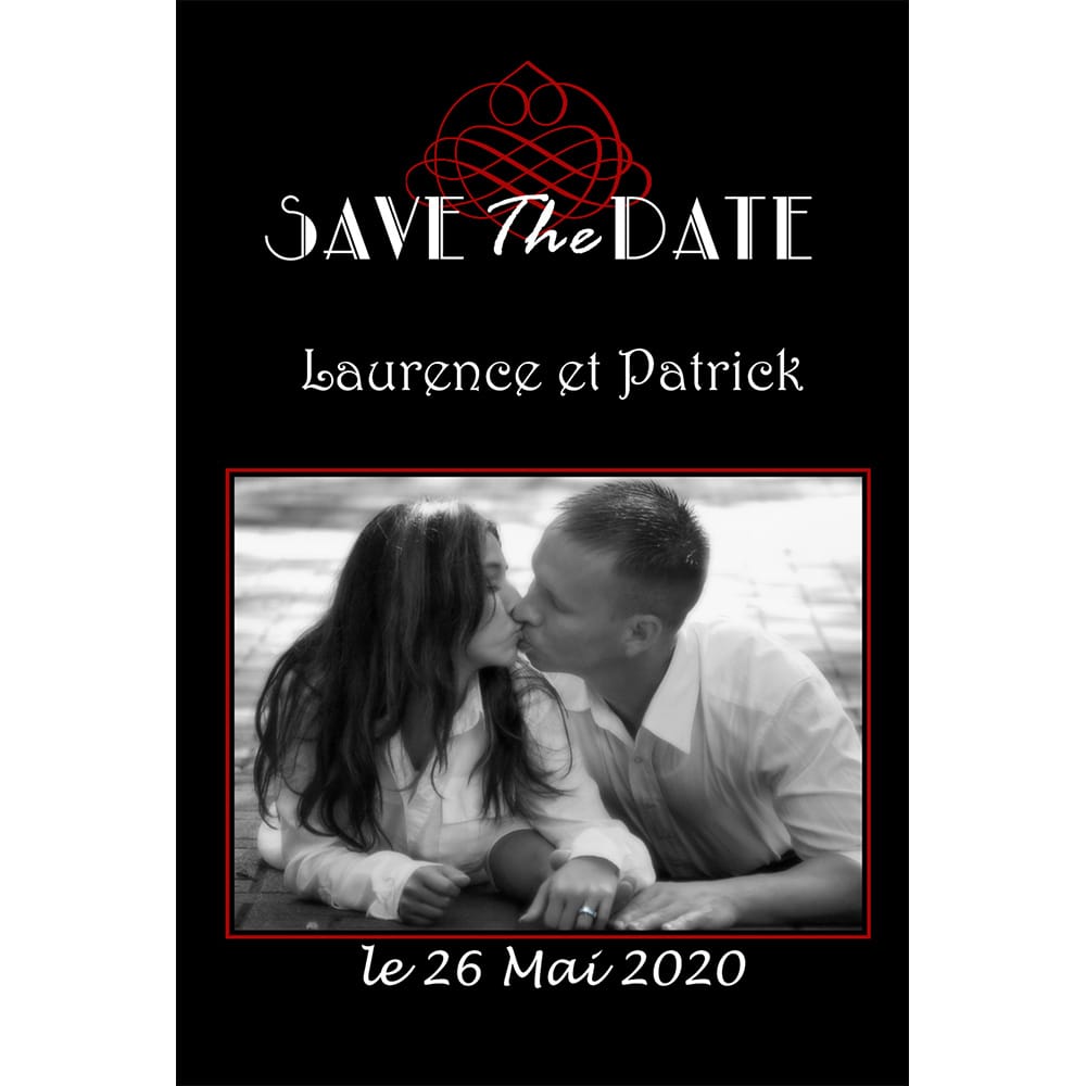 Save the date Laurence et Patrick