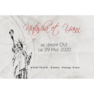 Save the date Natasha et Yann