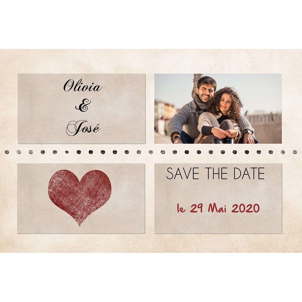 Save the date Olivia et José