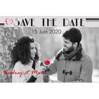 Save the date Audrey et Marc