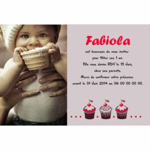 Magnet anniversaire Fabiola