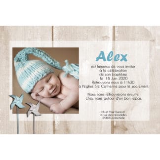 Faire part magnet Alex