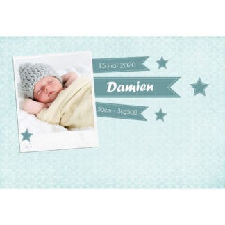faire-part de naissance magnet Damien