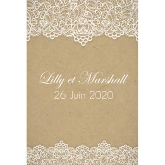 Save the date Lilly et Marshall
