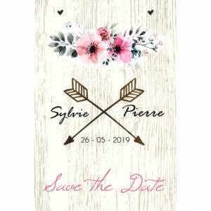 Save the Date Sylvie et Pierre