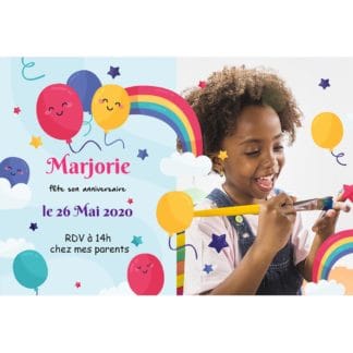 Magnet anniversaire Marjorie