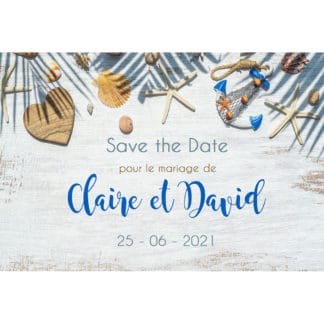 Save the date Claire et David