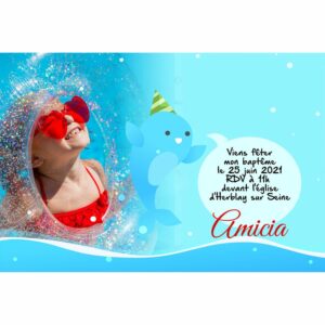 Faire-part magnet Amicia