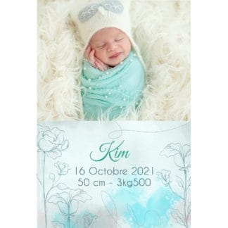 faire-part de naissance magnet Kim