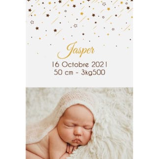 faire-part de naissance magnet Jasper