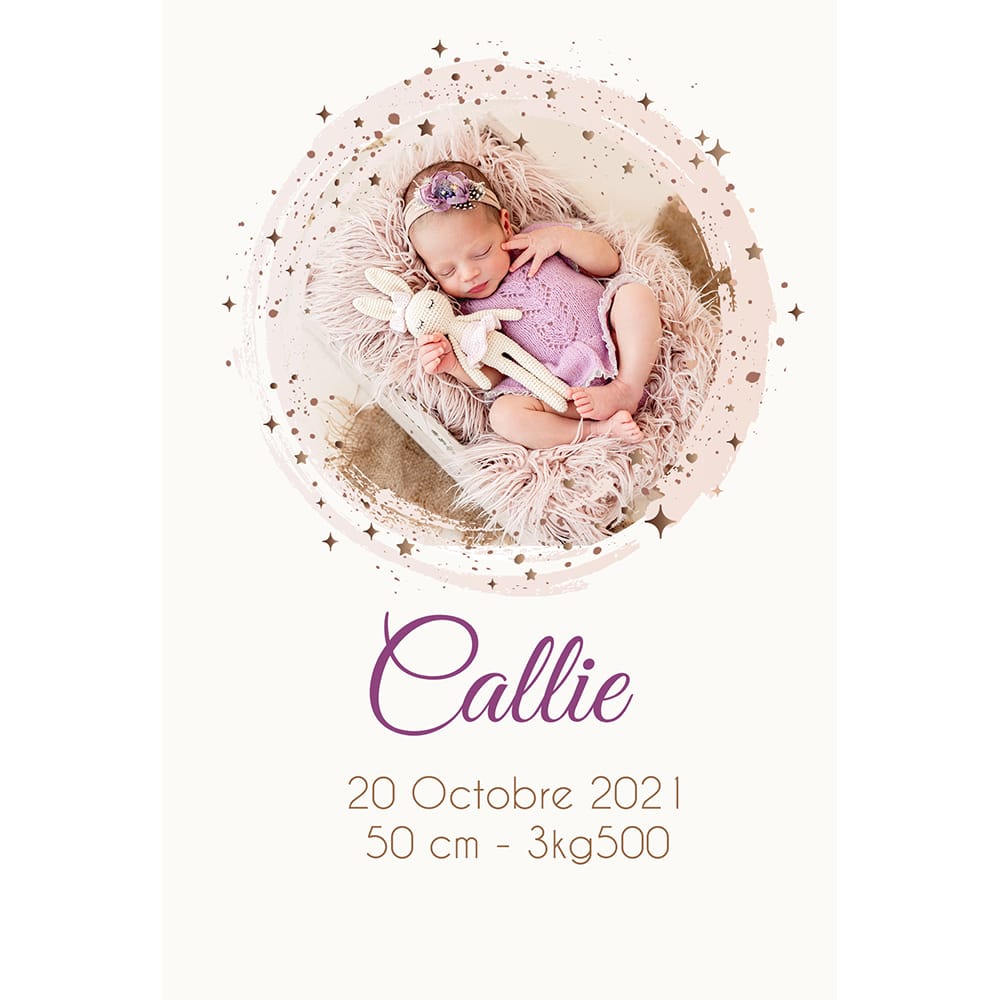 Faire-part magnet Callie