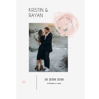 Save the date magnet - Essence d'amour