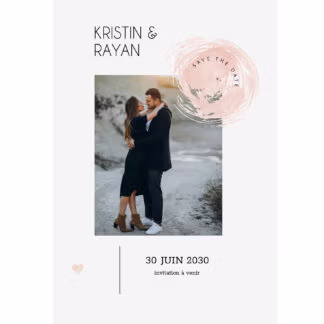 Save the date magnet - Essence d'amour