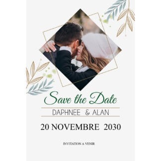 Save the date magnet - Promesse éternelle