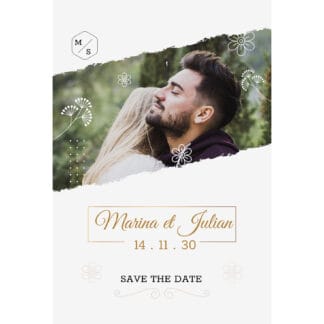 Save the date magnet - Premiers rayons