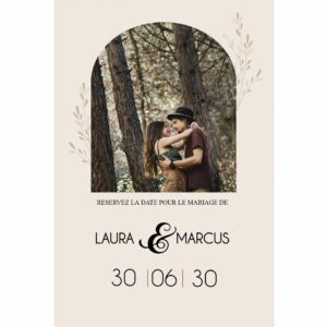 Save the date magnet - Pure alliance