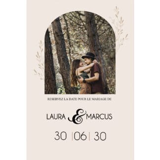 Save the date magnet - Pure alliance